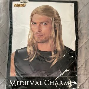 Spirit Blonde Medieval Costume Wig